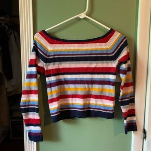 KENDALL AND KYLIE off the shoulder tight top